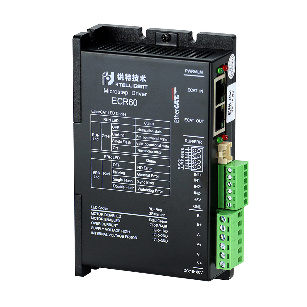 EtherCAT步进驱动器 ECR60