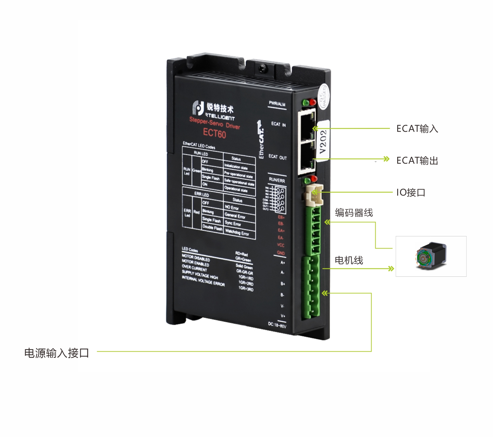 ECT60驱动器接线示意图