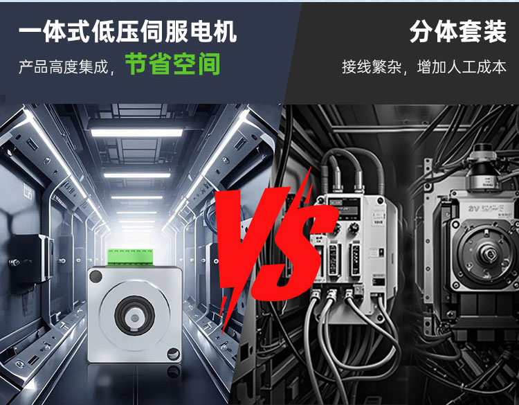 新品发布 | IDV50一体式低压伺服电机来袭，精准控制一步到位